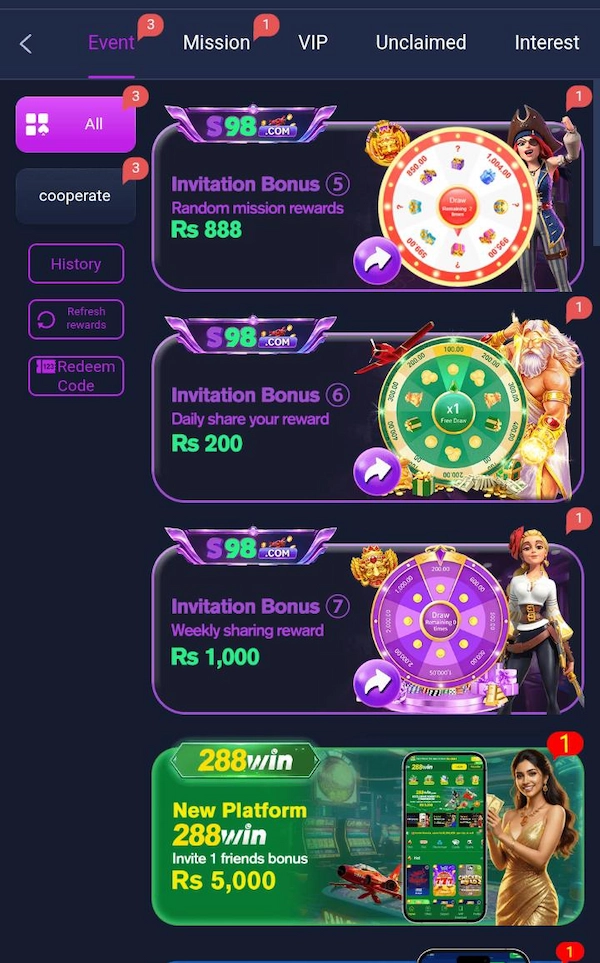 S98 Game